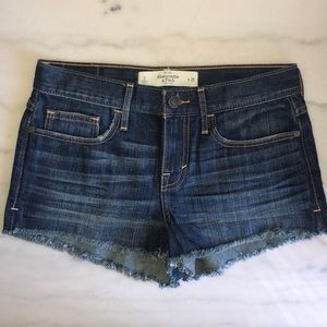 ABERCROMBIE&F || denim shorts